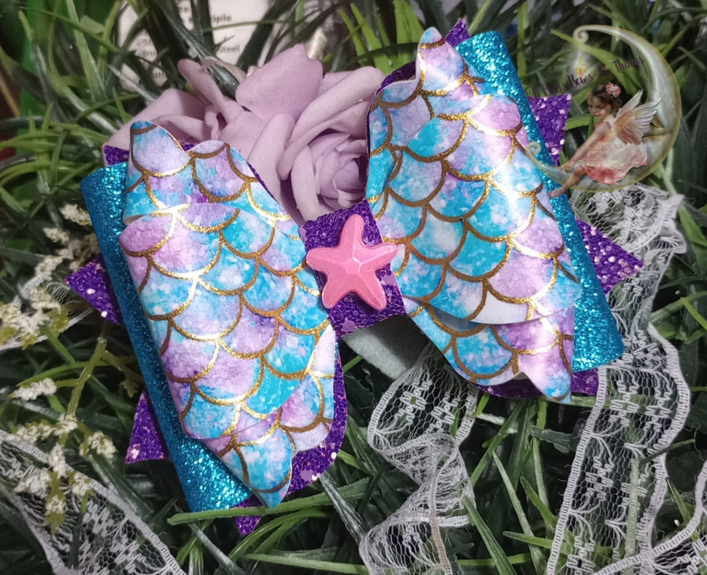 Mermaid scales Bow