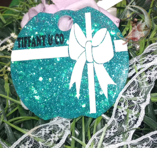 Tiffany gift bow full lid plate