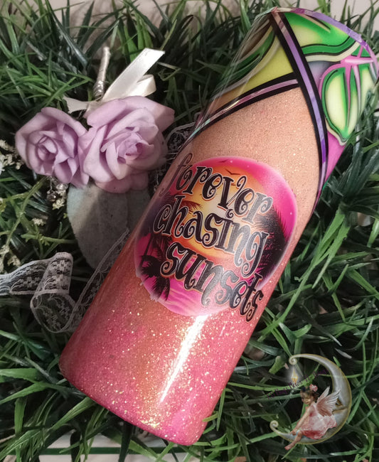 Resin Cup 20 oz Forever Chasing Sunsets