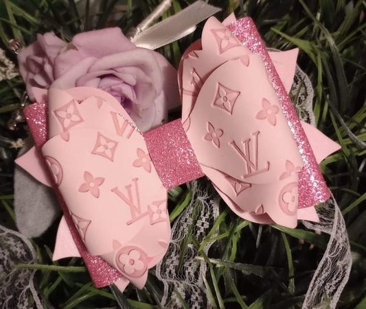 Pastel Pink Designer Bow