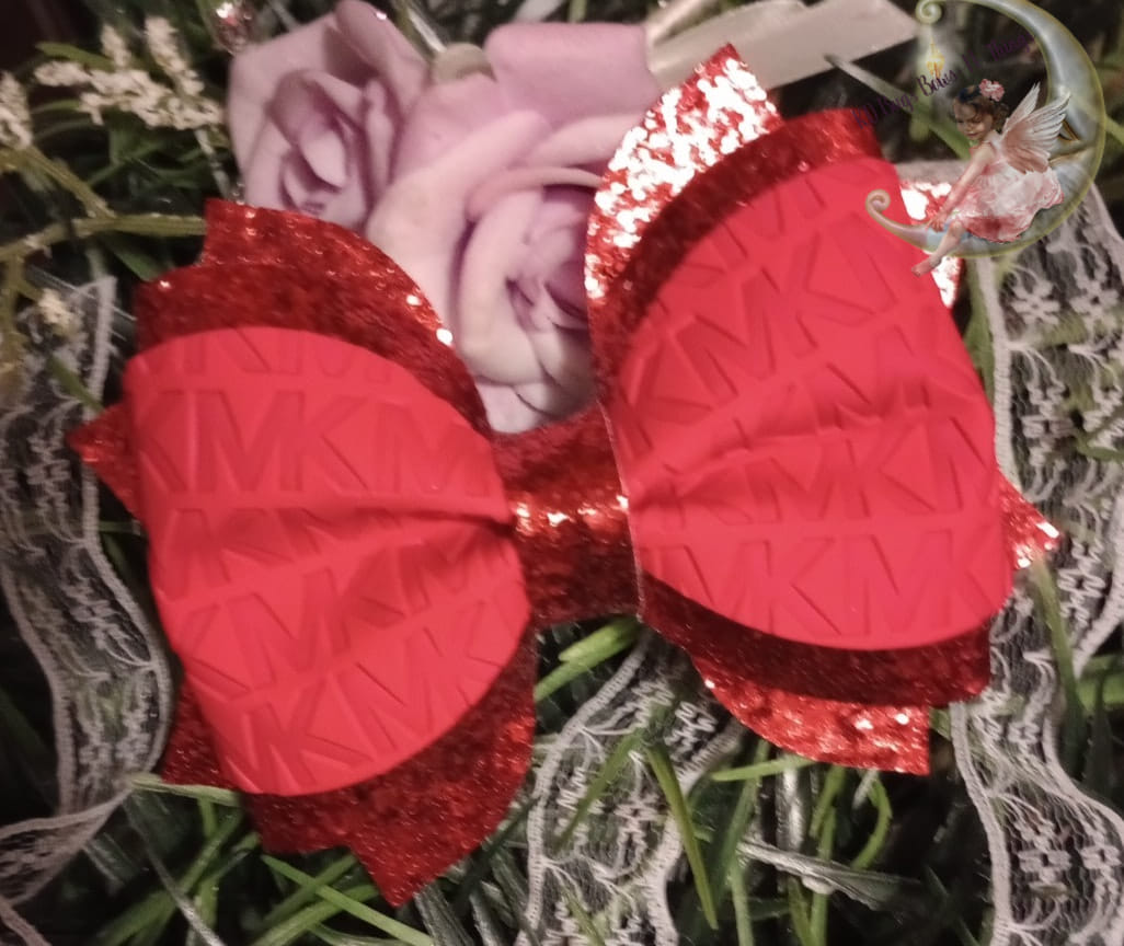 Red MK Bow