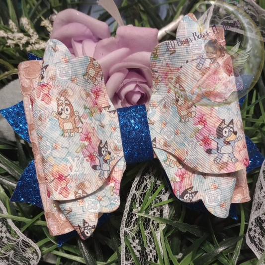 Aussy Sisters designer floral bow